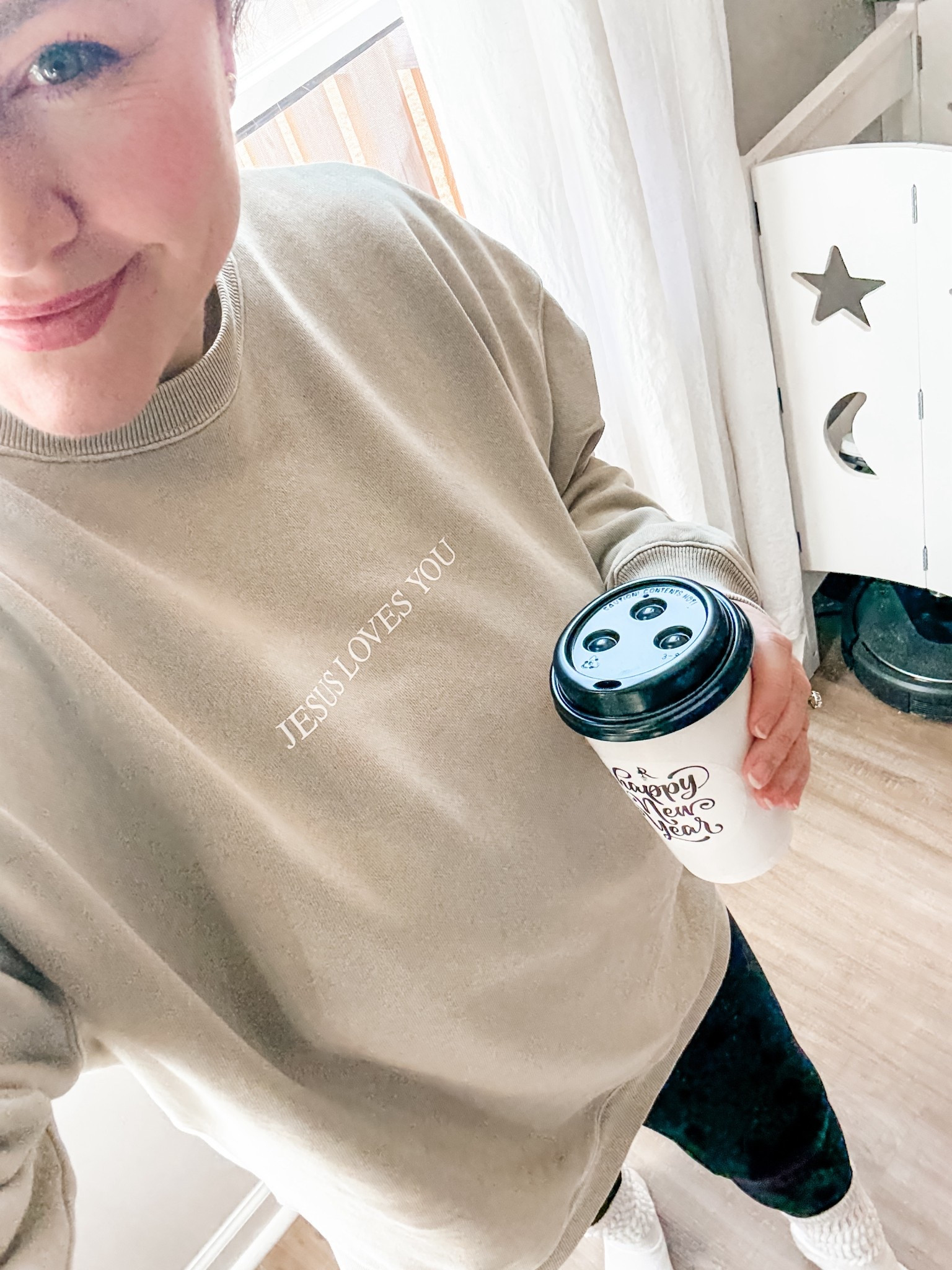 Starting the New Year in something timeless 🤍
Blakely and I are twinning in our Jesus Loves You sweatshirts from Little Texan Design—beautifully made, substantial, and the kind of quality you feel the moment you put it on. Adult + child sizes linked. 
.
#ltkfamily #jesuslovesyou #minime #momandme #match

#LTKActive #LTKKids #LTKFindsUnder50