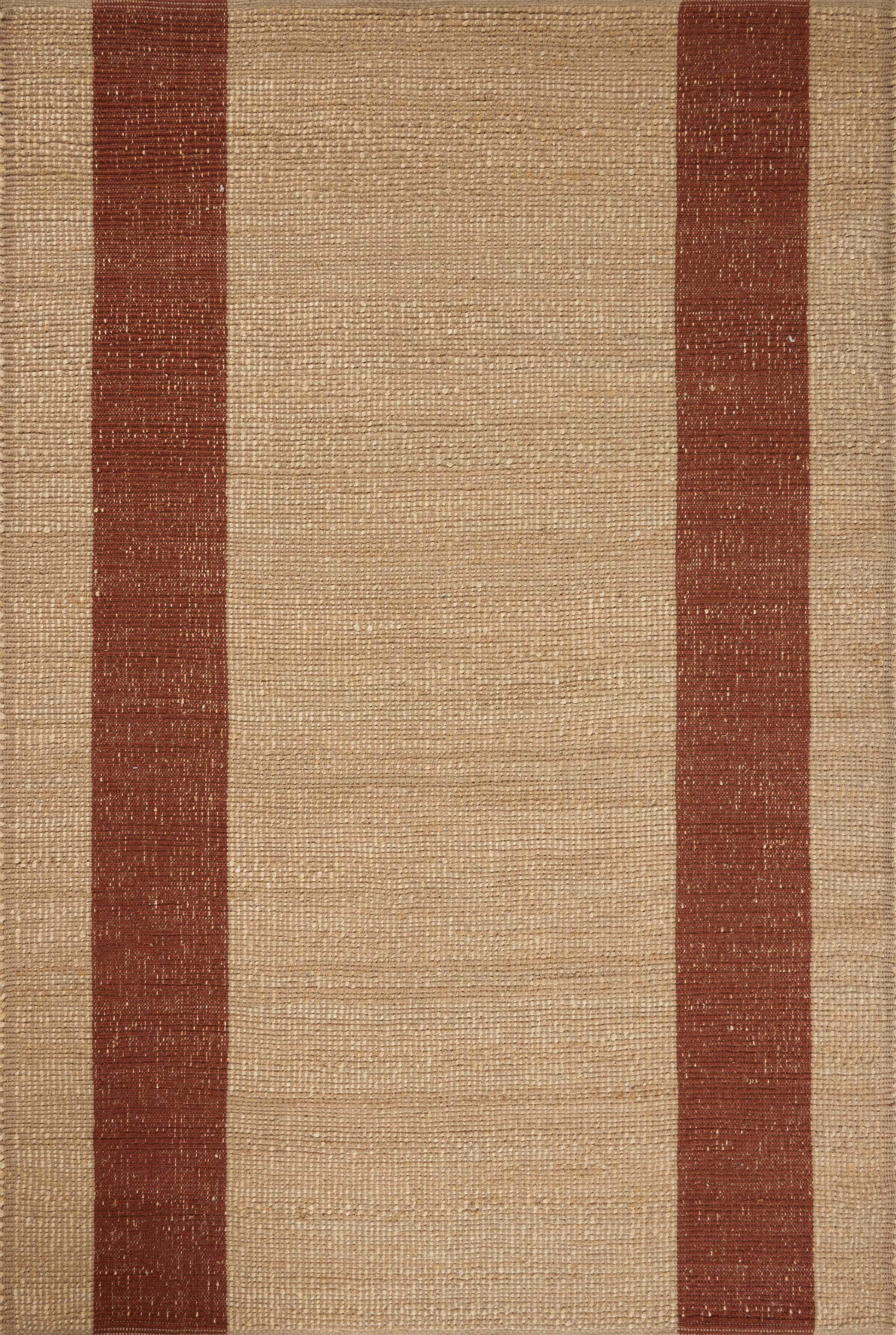 Leanne Ford x Loloi Weatherstaff Natural / Brick Area Rug | Wayfair North America