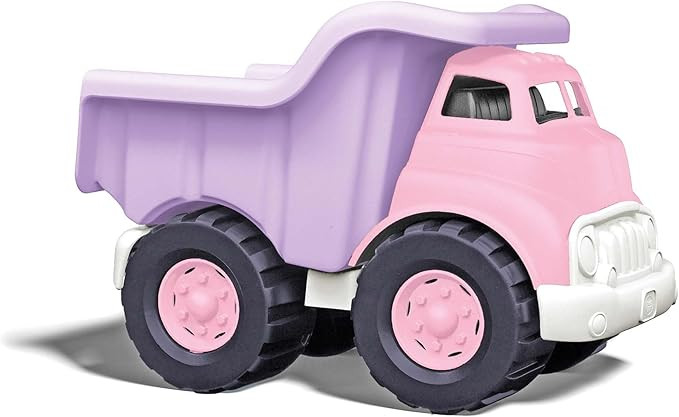 Green Toys Dump Truck in Pink Color - BPA Free, Phthalates Free Play Toys for Improving Gross Mot... | Amazon (US)