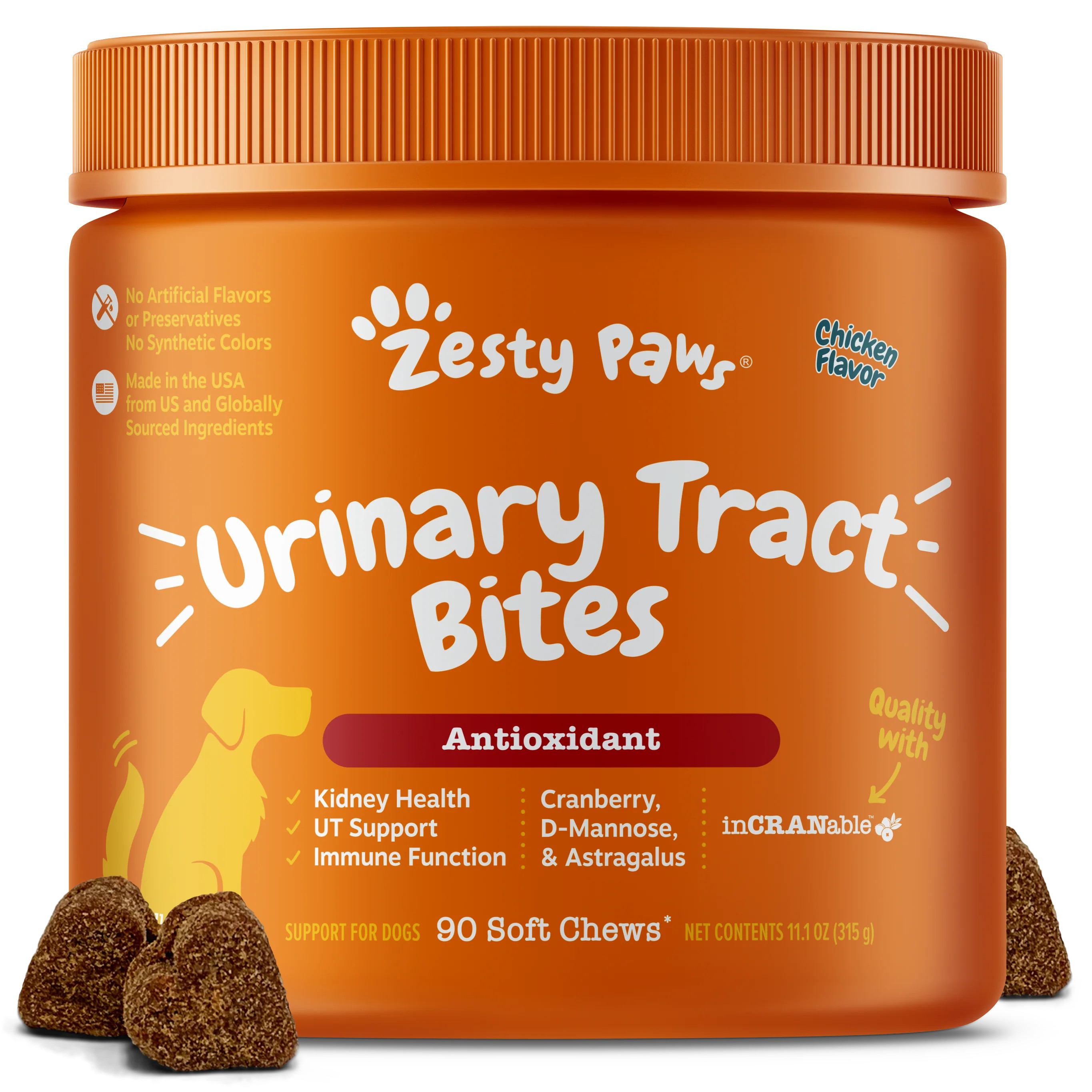 Urinary Tract (UT) Bites For Dogs | Zesty Paws