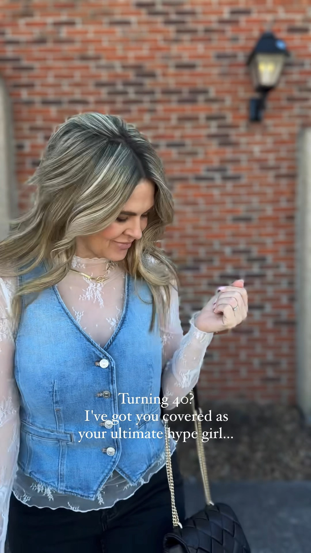 Life starts at 40. Or at least you’re a little wiser? Styling this sheer lace layering top another way for ya! Which way is your favorite so far?

#LTKover40 #LTKVideo #LTKstyletip