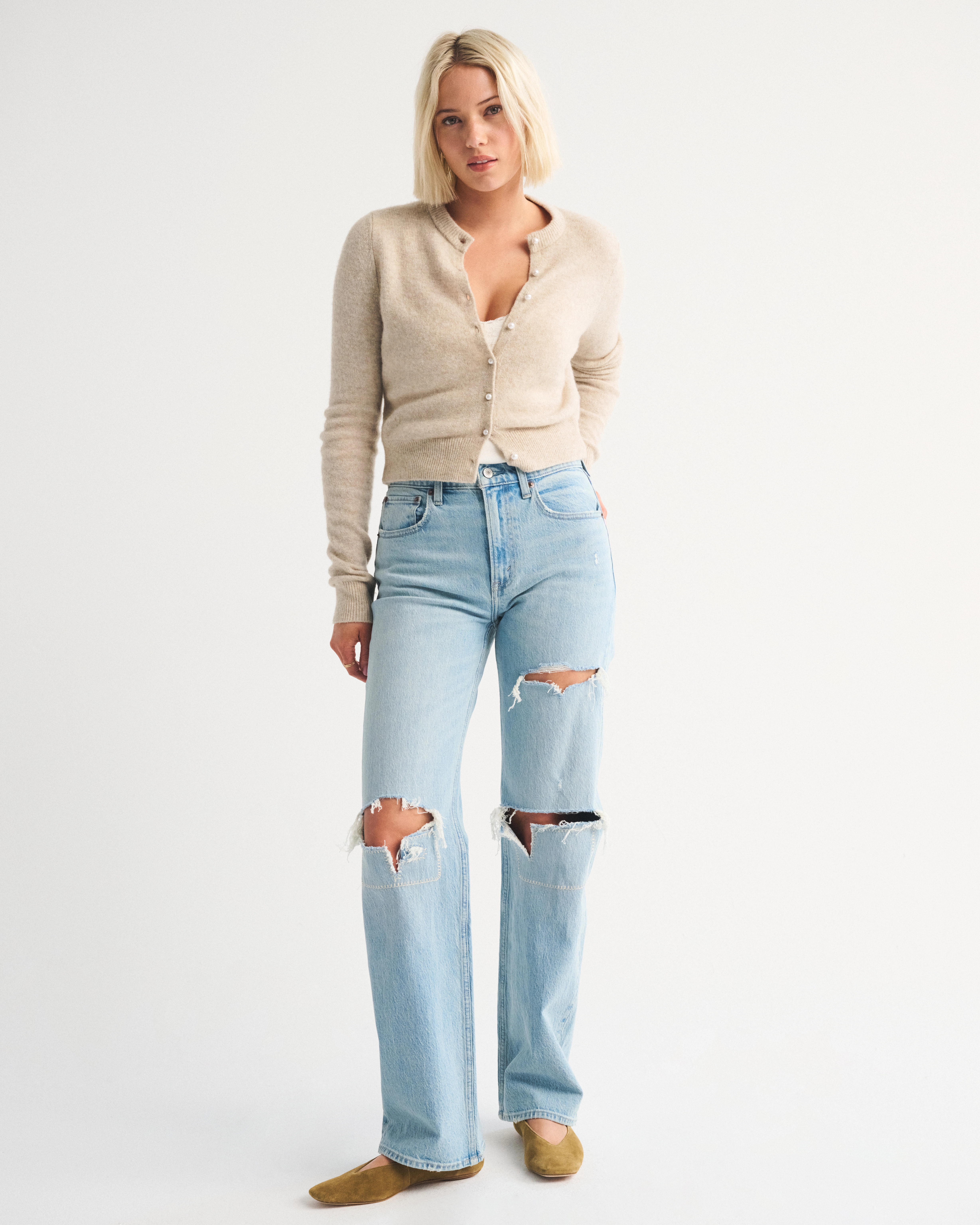 High Rise 90s Relaxed Jean | Abercrombie & Fitch (US)