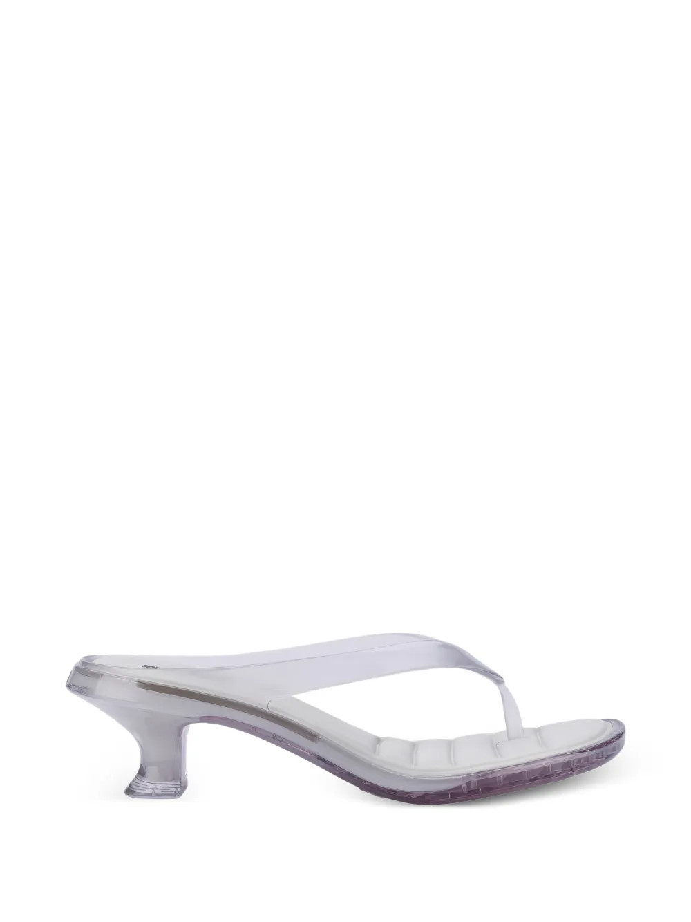 Melissa thong kitten-heel sandals - Neutrals | Farfetch Global