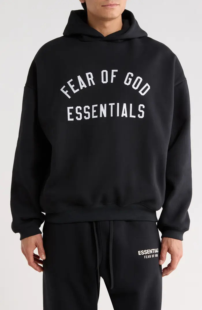 '90s Fit Fleece Logo Hoodie | Nordstrom