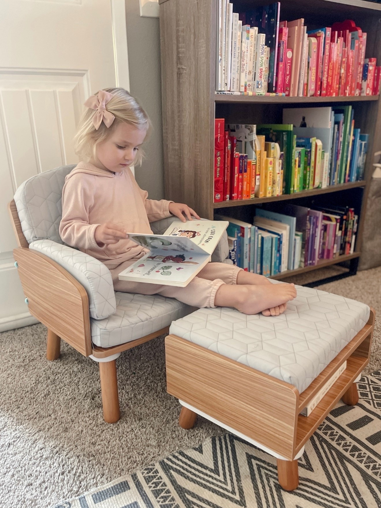 Toddler reading corner upgrade with KidKraft Mid-Century Kid Reading Chair and Ottoman. Features storage in the ottoman and on the chair!

KidKraft items are currently up to 50% off for Spring Play Days! 🙌🏼


#AD #KidKraftCreator #KidKraft @kidkraft


toddler room / toddler reading / playroom / toddler bedroom / kid bedroom / kid reading corner / kid library / toddler library / toddler gift guide / kidkraft / kid chair / toddler chair / kids gift guide

#LTKmomlife #LTKHome #LTKKids