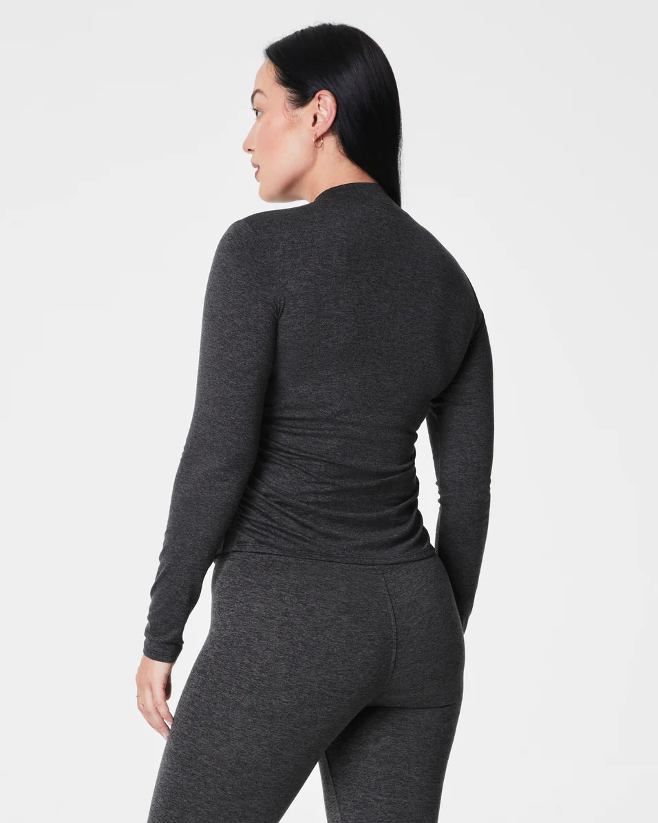 SPANX® SoftStretch Long Sleeve Mockneck Top | Spanx