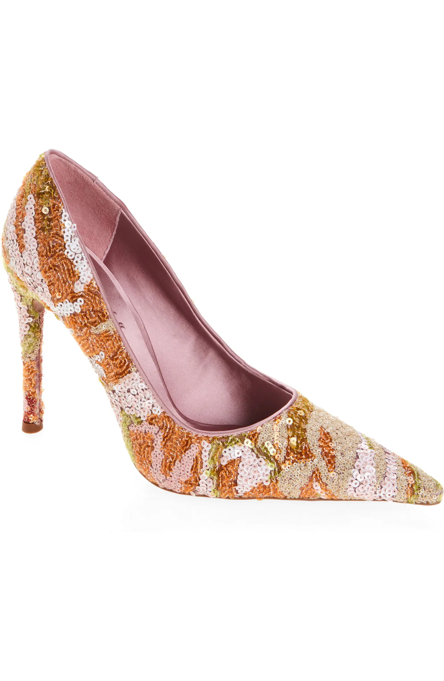 Jeffrey Campbell Good Sequin Pointed Toe Pump (Women) | Nordstrom | Nordstrom