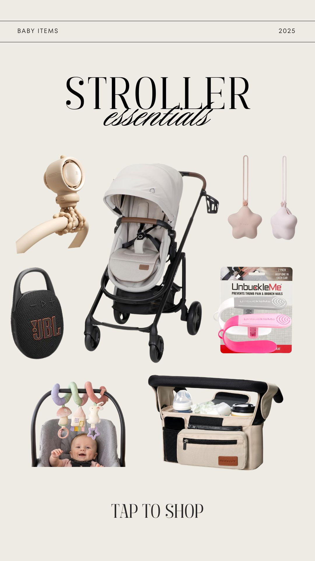 Our stroller essentials from Amazon!  

 #LTKFindsUnder100 #LTKBaby #LTKFamily