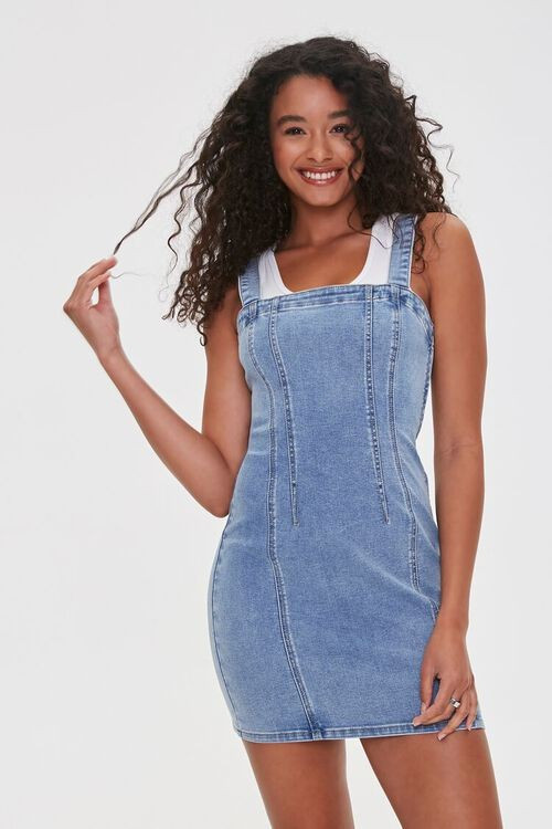 Denim Overall Dress | Forever 21 (US)