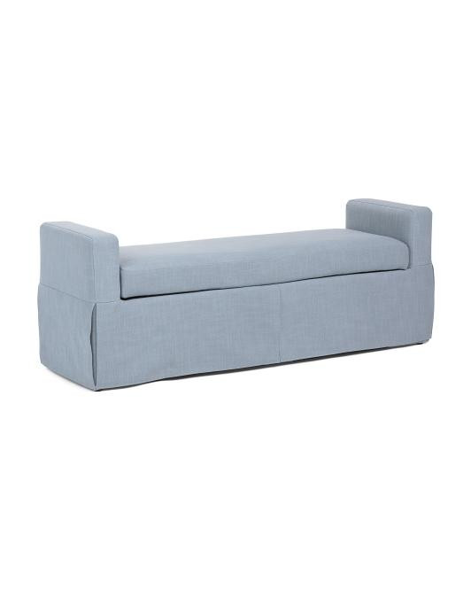 60.5x22x18 Cleo Storage Bench | TJ Maxx