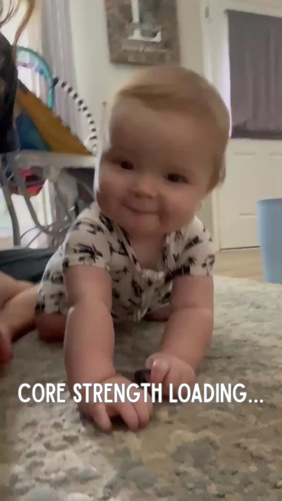 I was getting a little worried because he wasn’t showing much interest in crawling. 
We started practicing, and now he’s determined to figure it out. 
The smile at the end says it all.

#BabyMilestones #CrawlingJourney #BabyDevelopment #SevenMonthOld #MomContent

#LTKdayinmylife #LTKBaby #LTKmomlife