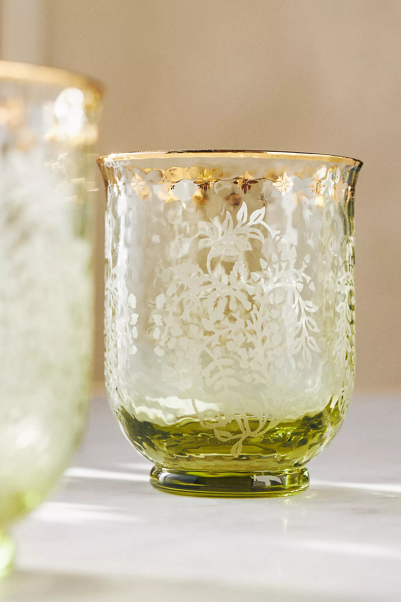 Sinna Stemless Wine Glasses, Set of 4 | Anthropologie (US)