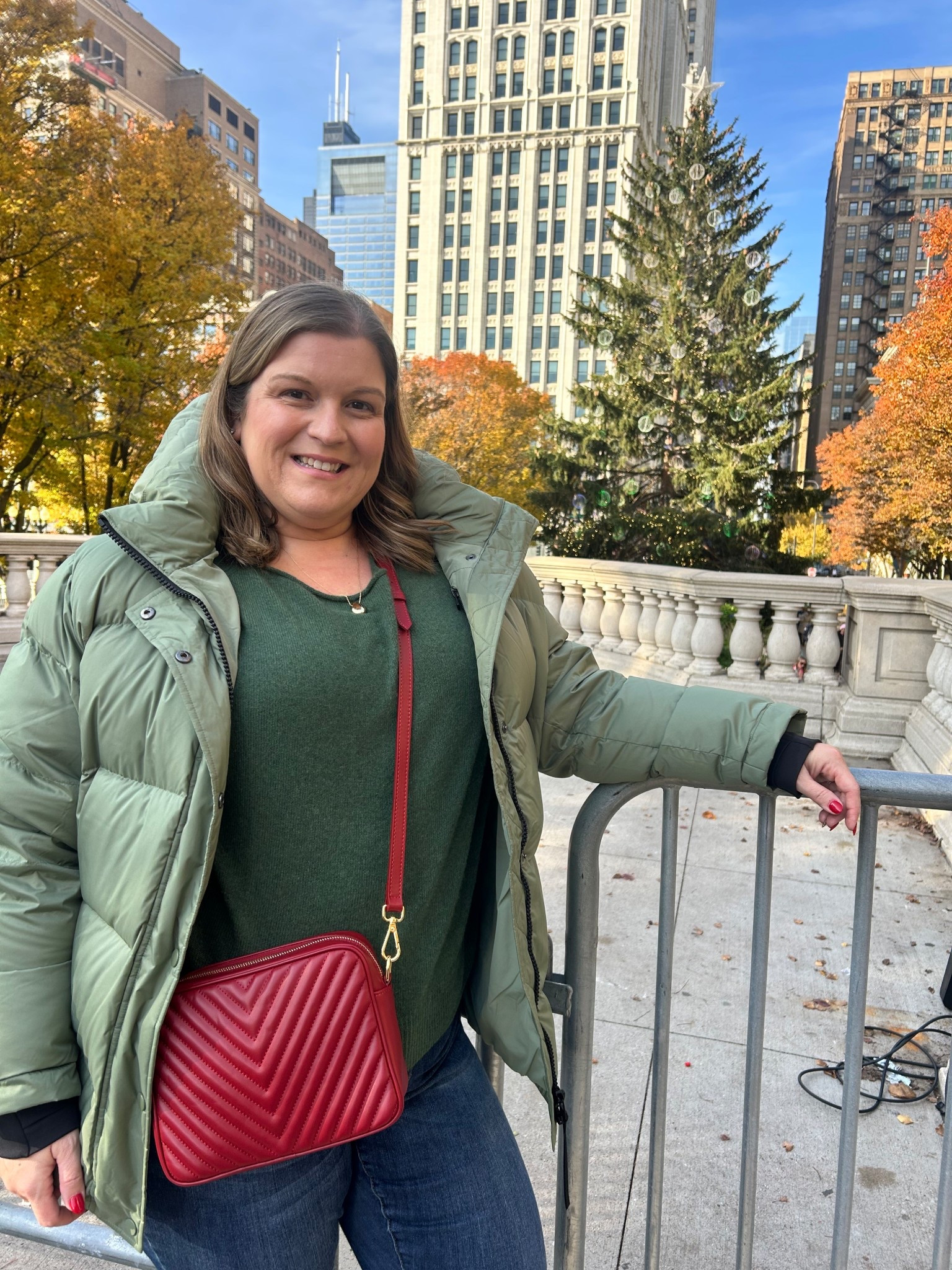These Quince items were perfect for my trip to Chicago! 🤗✨

The Mongolian Cashmere sweaters run true to size, and this red crossbody purse will be perfect for the holidays! 

#QuincePartner

#LTKMidsize #LTKOver40 #LTKHoliday
