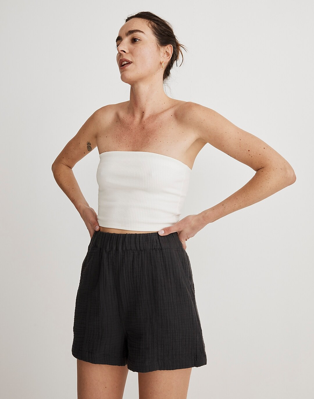 Lightspun Easy Pull-On Shorts | Madewell