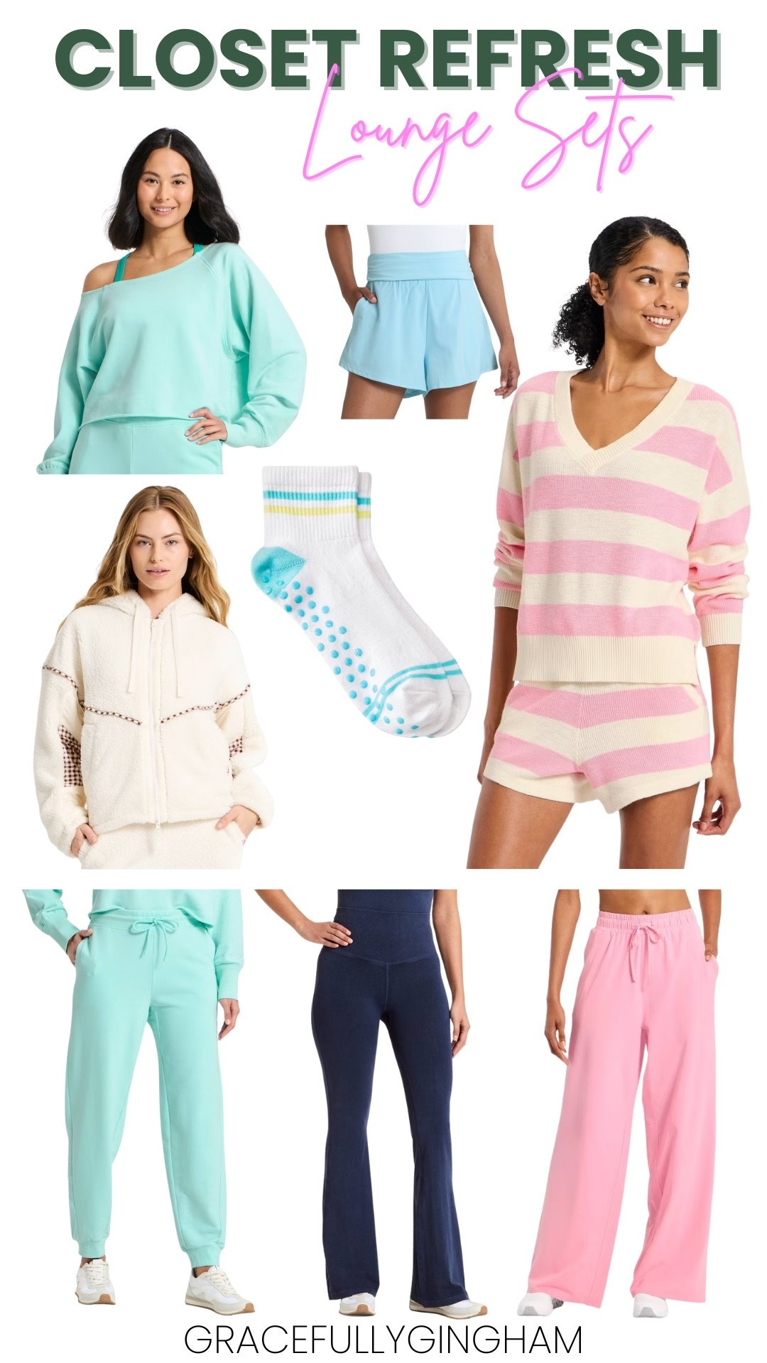 I will be living in cozy lounge sets allll winter so I refreshed some of my sets! I am loving all of these cozy knit styles and pastel colors! Perfect layering pieces for winter! 

#LTKootd #LTKfitnessgoals #LTKTravel