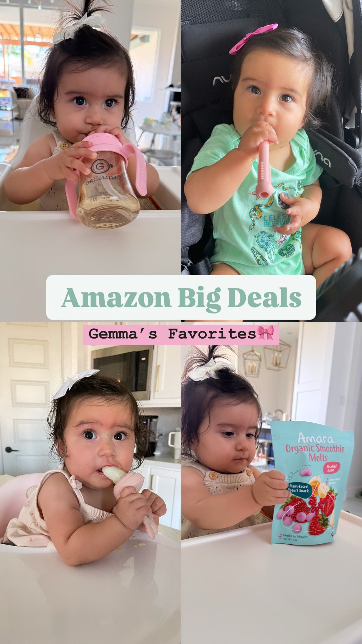 Amazon Prime Deal Days baby favorites for eating and teething 🦷🎀

Teethers, sippy cups, baby snacks

#LTKxPrimeDay #LTKFindsUnder50 #LTKBaby