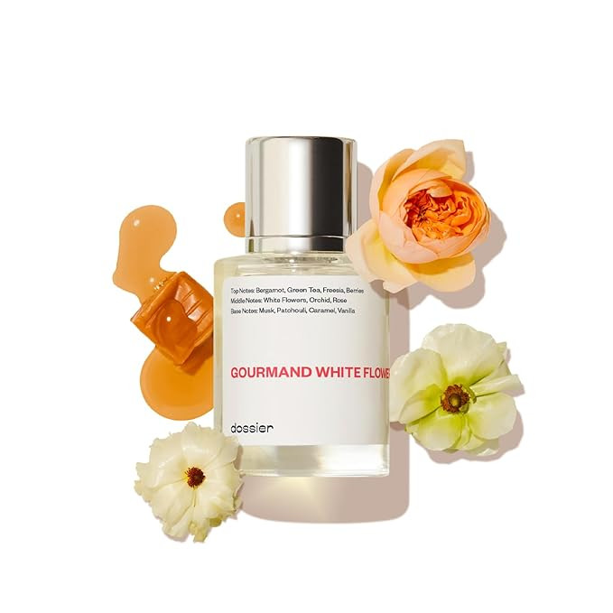 Dossier - Gourmand White Flowers - Eau de Parfum - Inspired by Viktor&Rolf's Flowerbomb - Perfume... | Amazon (US)