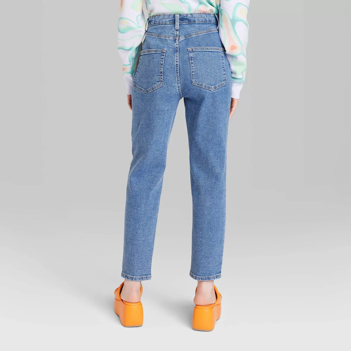 Women's Super-High Rise Curvy Tapered Jeans - Wild Fable™ Medium Wash | Target