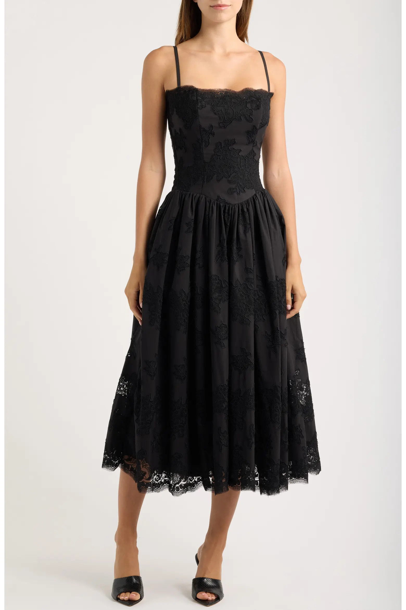 HOUSE OF CB Chloe Broderie Anglaise Party Dress (Women) | Nordstrom | Nordstrom