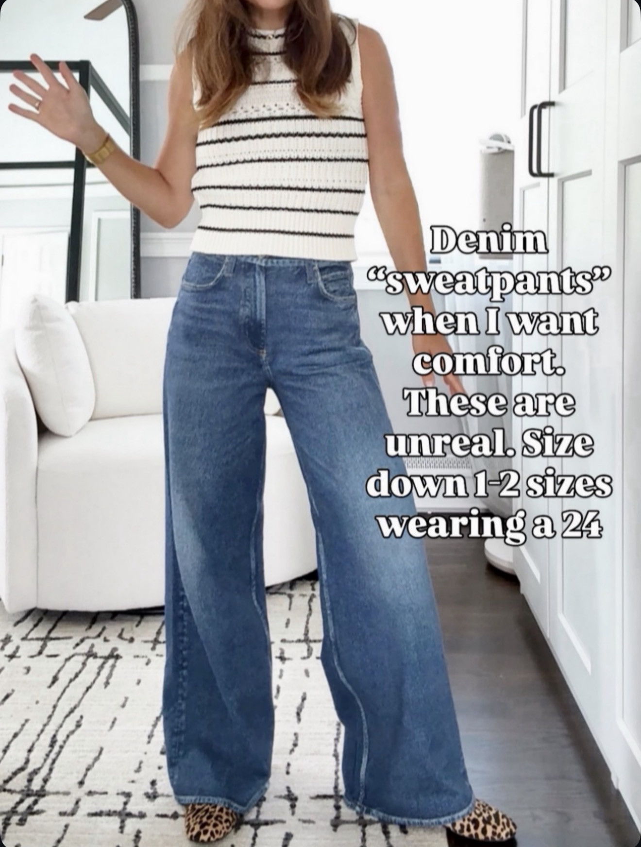 My “denim sweatpants” — unreal comfort, size down 1–2 sizes 🙌 🔗⬇️

#LTKootd #LTKmomlife #LTKOver40