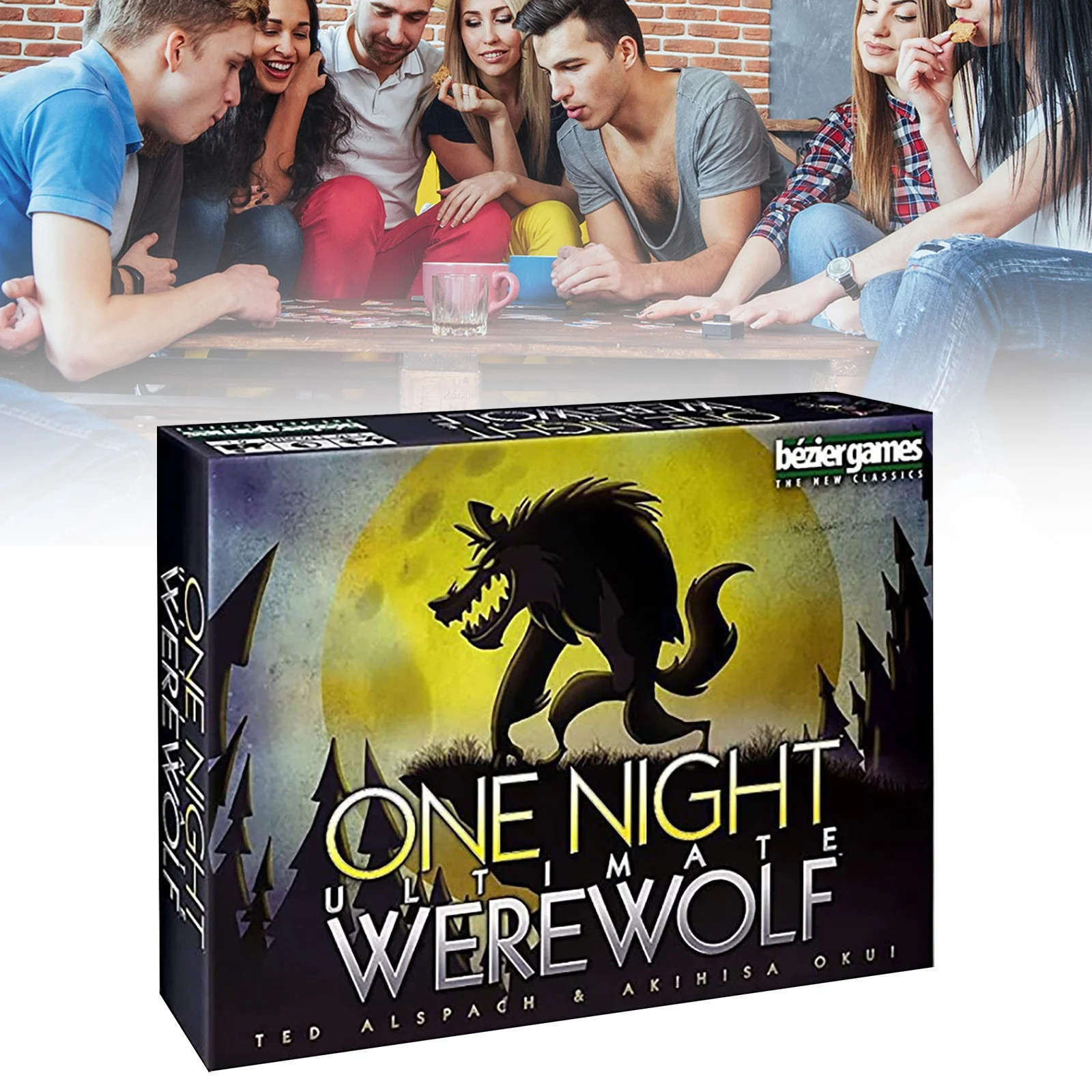 One Night Werewolf Game - Fast Paced Social Deduction Board Game, Hidden Roles, Bluffing Strategy... | Walmart (US)