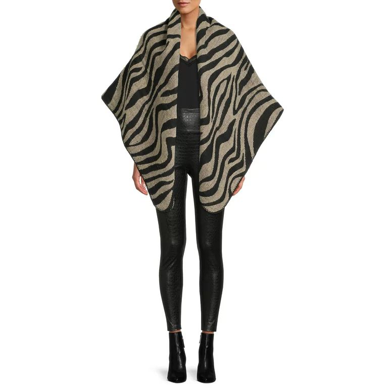 Scoop Women's Reversible Blanket Scarf - Walmart.com | Walmart (US)