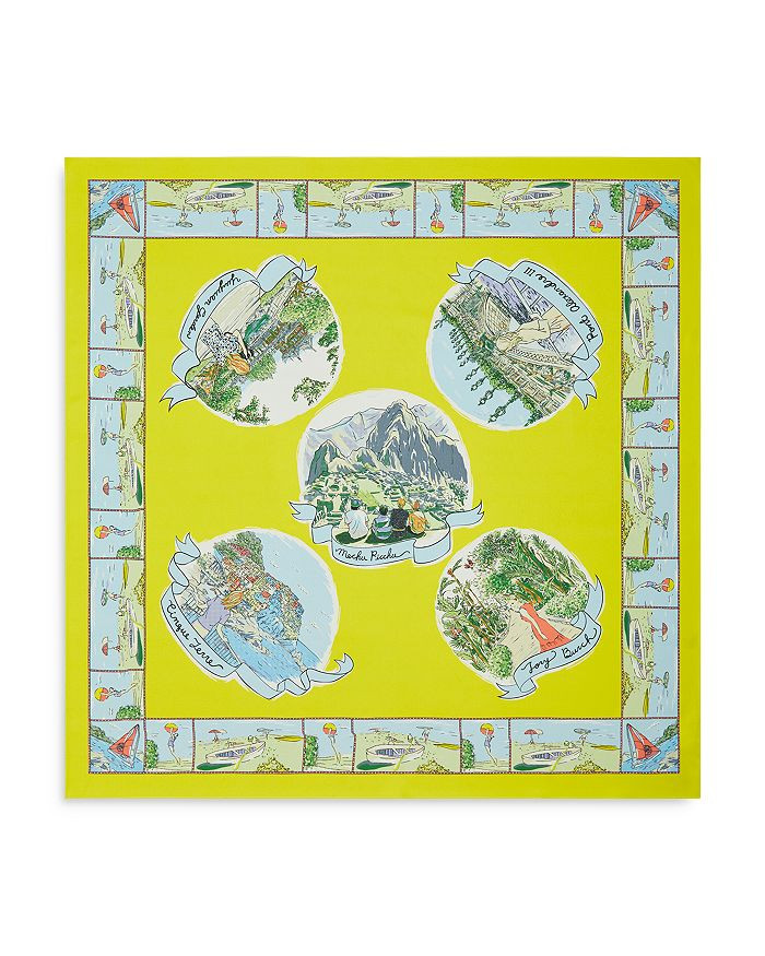 Souvenir Square Silk Scarf | Bloomingdale's (US)