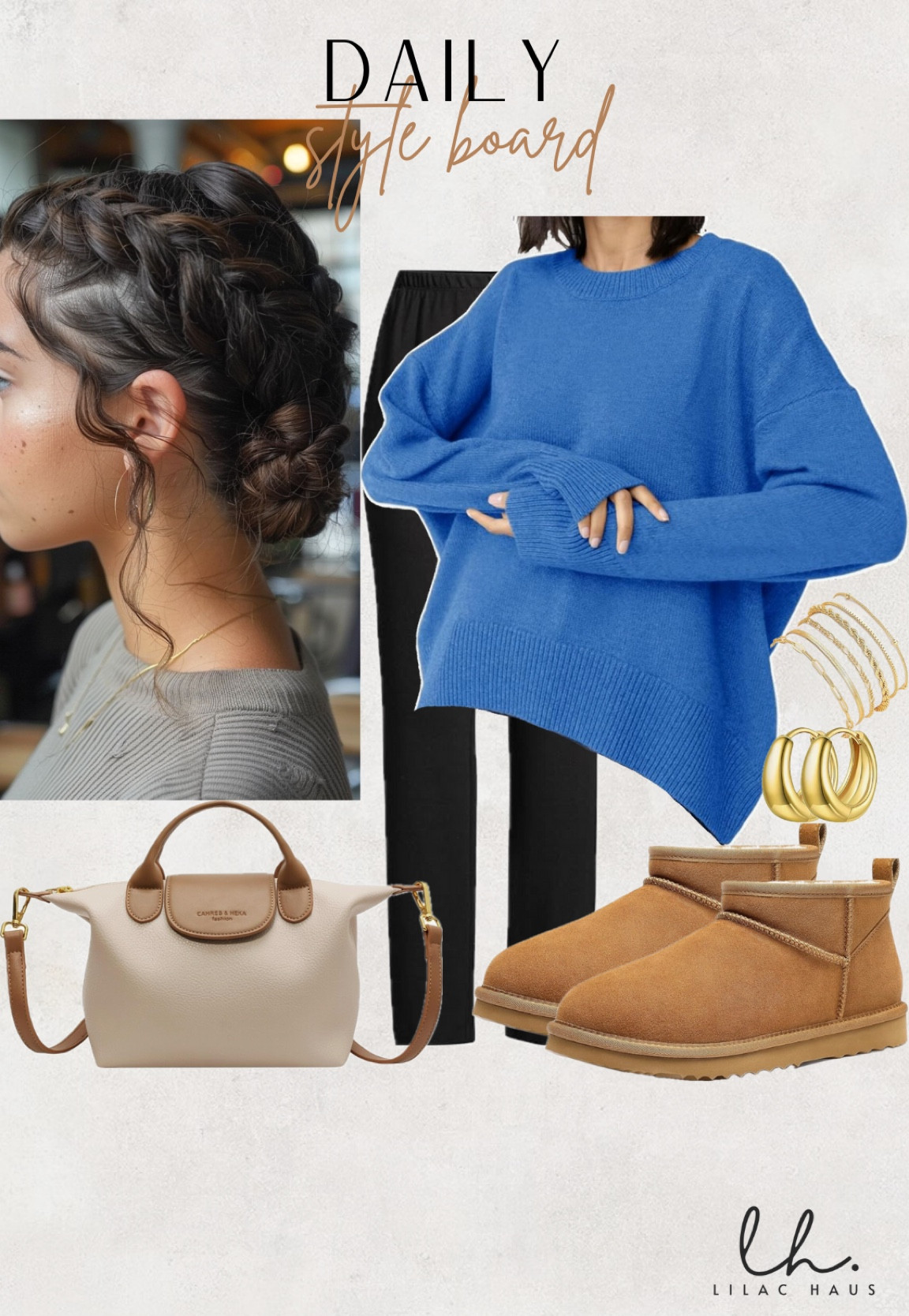 Daily Style Board: cozy winter fit 
•oversized sweater 
•comfy straight leg pants 
•easy purse 
•dainty jewelry 
•cozy boots


#LTKItBag #LTKStyleTip #LTKFindsUnder50