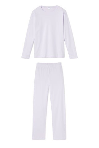 Pima Long-Long Weekend Set in Wisteria | LAKE Pajamas