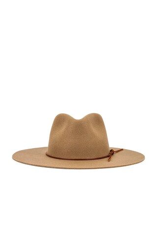 Rag & Bone Kacy Fedora in Camel from Revolve.com | Revolve Clothing (Global)