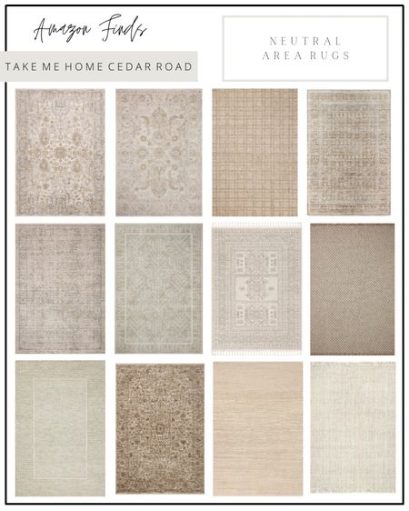AMAZON NEUTRAL AREA RUGS
SO MANY BEAUTIFUL RUGS AVAILABLE ON AMAZON. Many different sizes, great reviews! 

Rug, area rug, runner rug, entryway rug, indoor outdoor rug, neutral rug,  neutral area rug, living room rug, bedroom, entryway, Amazon home, Amazon finds 

#LTKhome #LTKsalealert #LTKfindsunder100