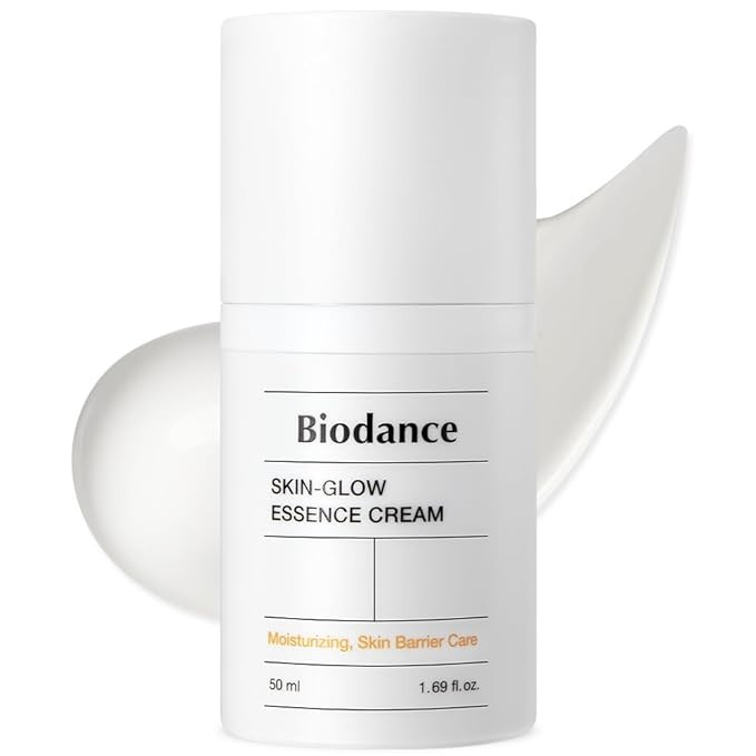 Biodance Skin-Glow Essence Cream, Moisturizing, Anti-Aging, Hyaluronic Acid & Ceramide Facial Moi... | Amazon (US)