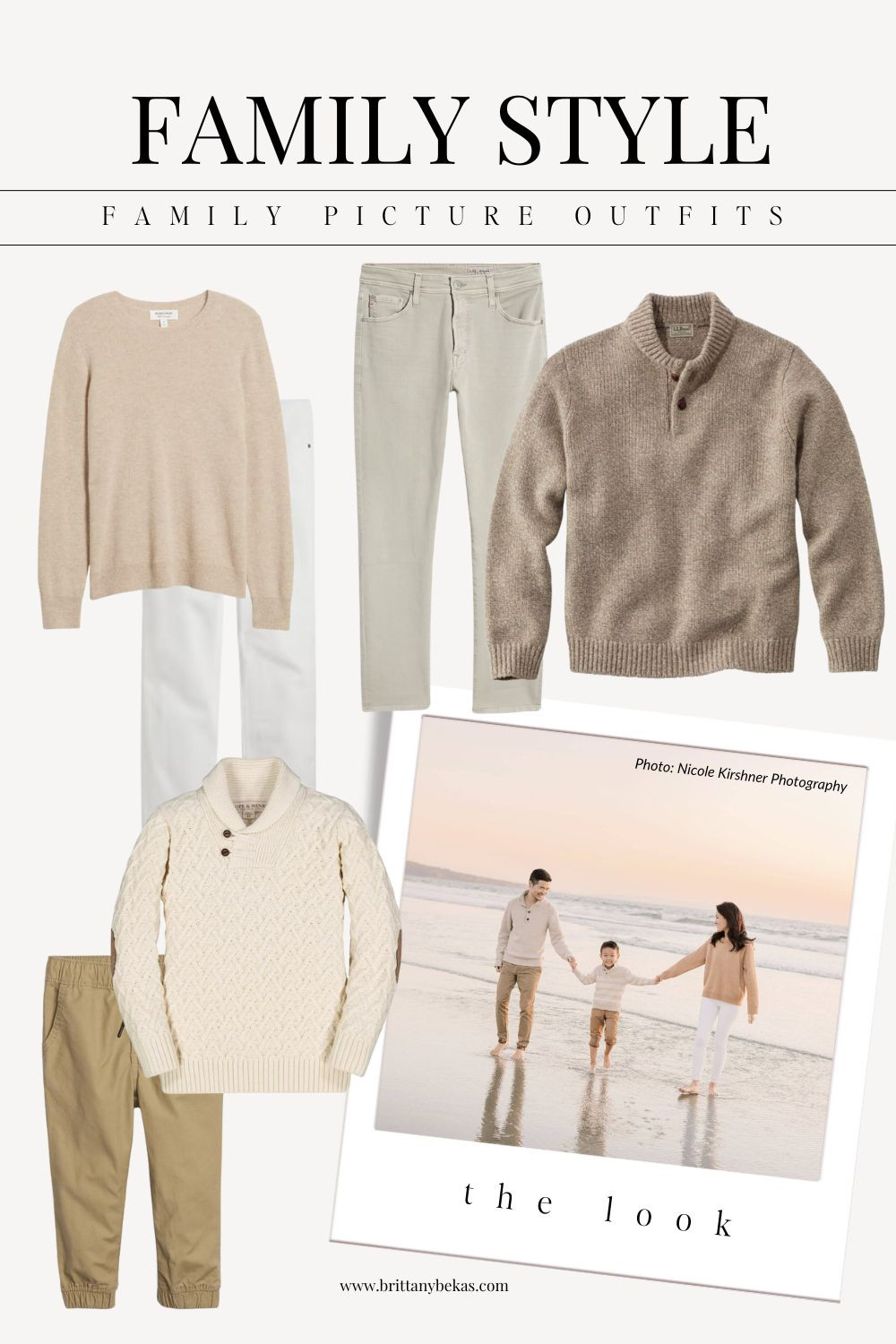 Neutral family picture outfit for the beach. Matching family outfits for photos. Sweaters. Thanksgiving outfits. Coordinated family outfits. Boys sweaters  

#LTKFamily #LTKKids #LTKStyleTip