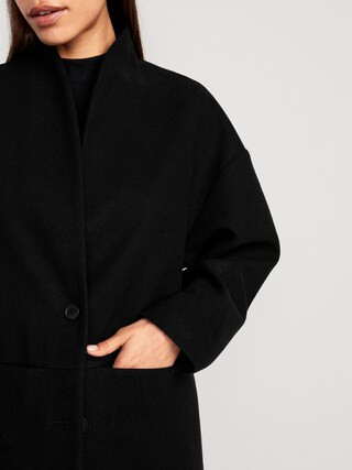 Long-Line Cardigan Coat for Women | Old Navy (US)