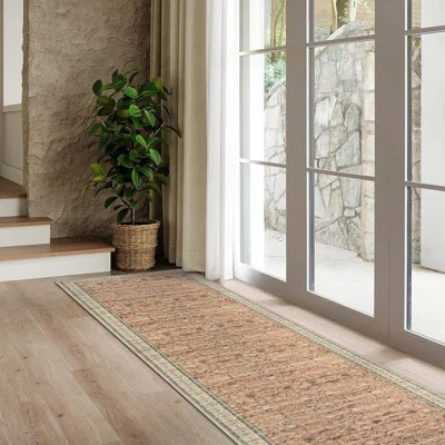 Vintage Carpet Runners For Hallway 8Ft, Boho Runner Rug Non Slip Washable Kitchen Rug Runner, Floral Print Runner Rug Ultra Thin Soft Runner Rug For B | Wayfair North America