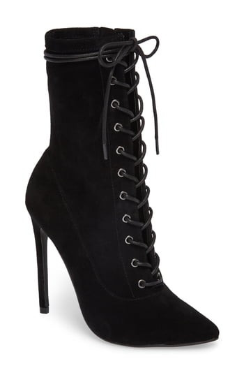 Women's Steve Madden Satisfied Corset-Lace Bootie | Nordstrom