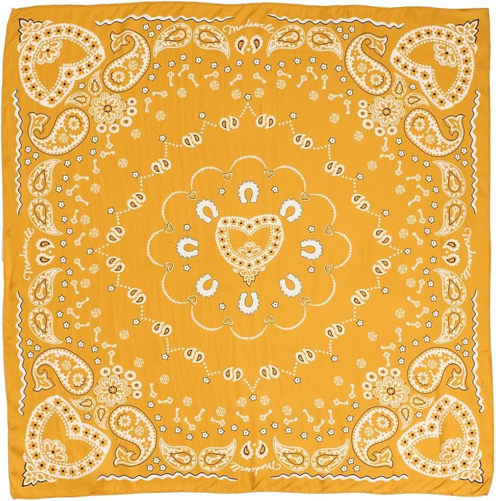 Madewell Women's Medium Silk Bandana | Amazon (US)