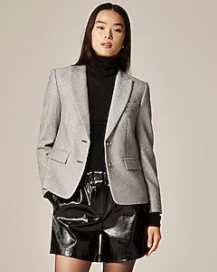 École blazer in herringbone wool blend | J. Crew US