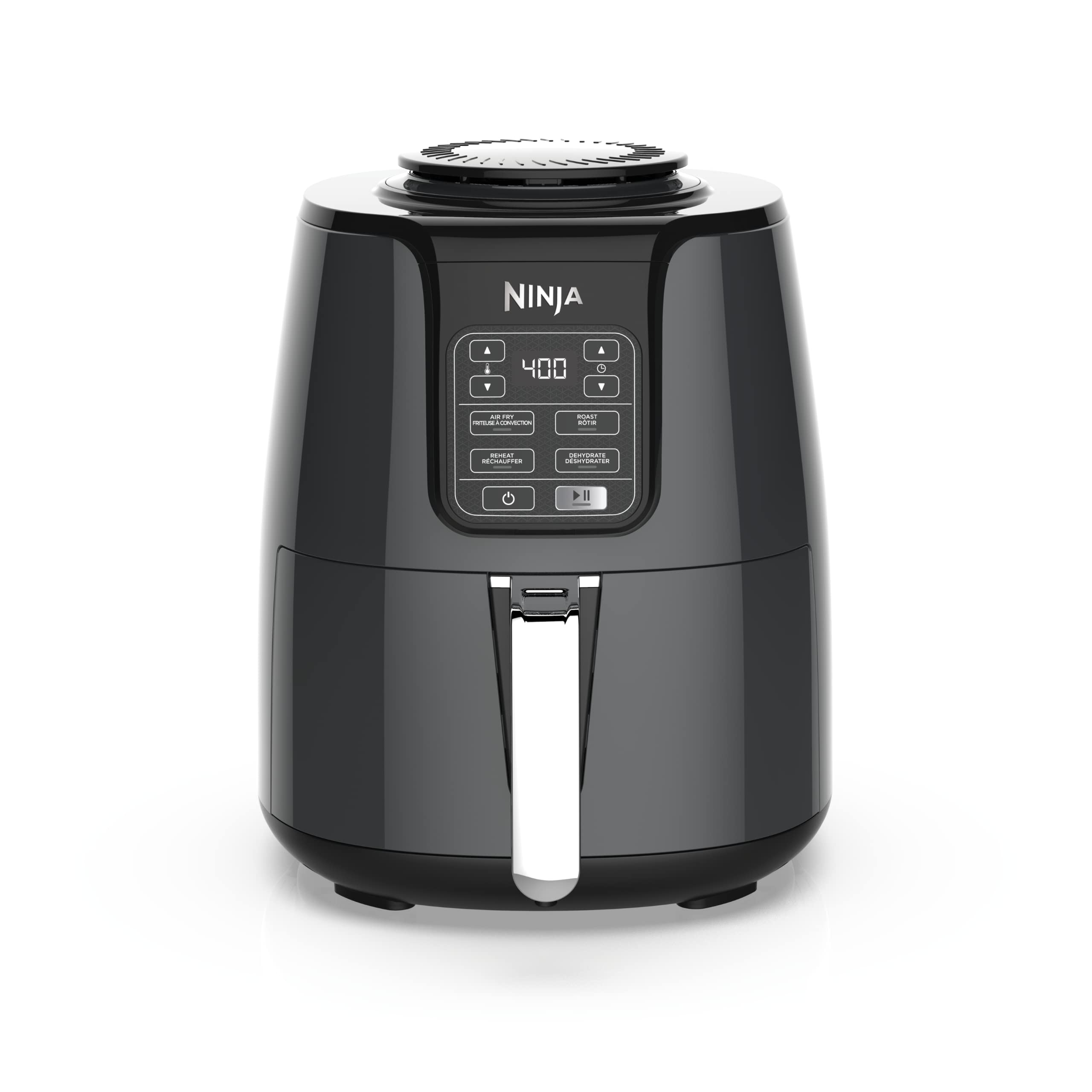 Ninja AF100C Air Fryer, 4-Qt Capacity, Non-Stick, Air Fry, Roast, Reheat, Dehydrate, Charcoal Gre... | Amazon (CA)