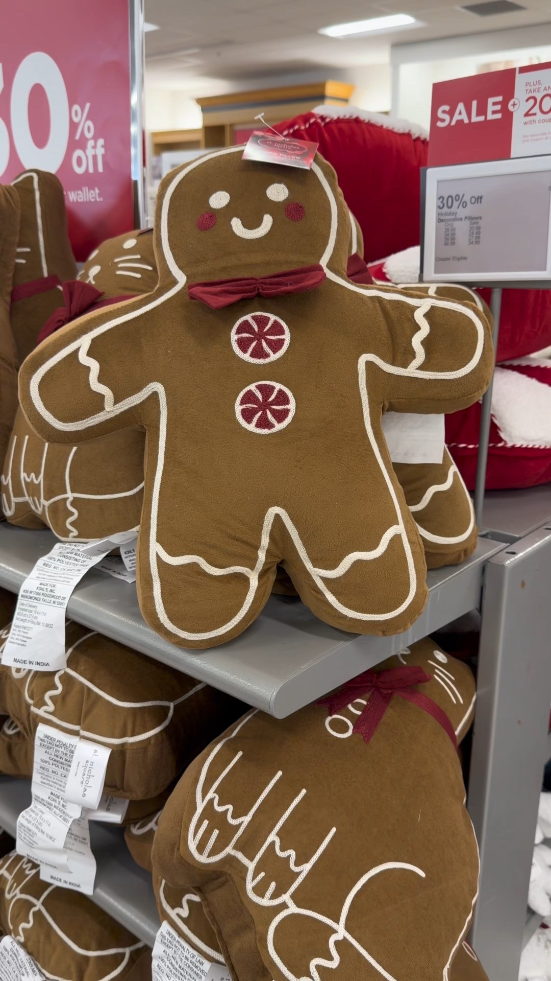 Stopped into Kohl’s today to do an Amazon return and found myself wandering the Christmas section!! 

Look at all these cute throw pillows! And the boxes can be used for storage or gift wrap! I’m trying to go more sustainable in my wrapping this year, so I will use for gifts! 

Lots of savings at Kohl’s!!!  Shop now! 

#LTKHome #LTKHoliday #LTKSaleAlert