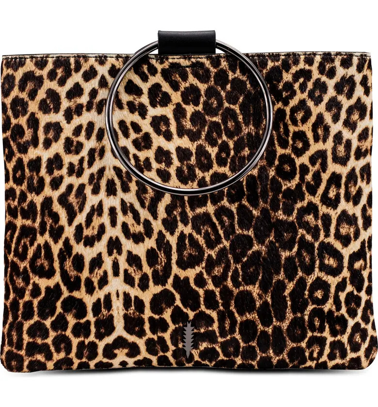 Le Pouch Genuine Calf Hair Clutch | Nordstrom