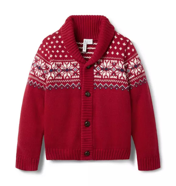 The Fair Isle Cardigan | Janie and Jack