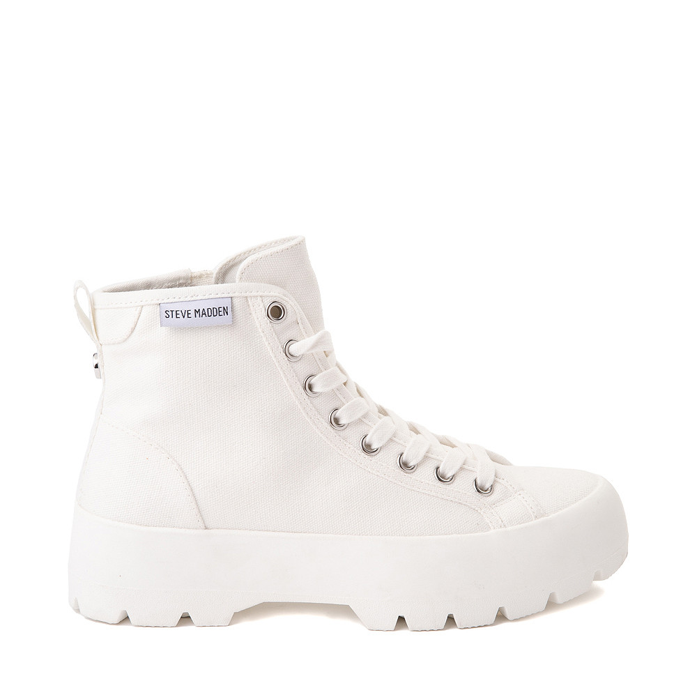 Womens Steve Madden Lynet Platform Sneaker - White Monochrome | Journeys