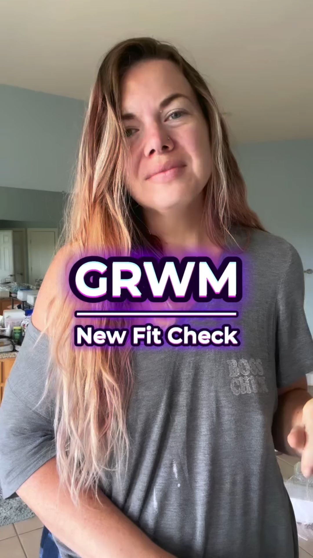 Wavy hair TT:1 Me:0
This is not over. 🤣🤣 But at least the set is 🔥

S/o to @cakesbody for constantly boosting my confidence with these deflated mom boobs. 🫠

Fit and cakes are 🔗 in my LTK!

#grwm #wavyhair #fitcheck #newset #morningroutine