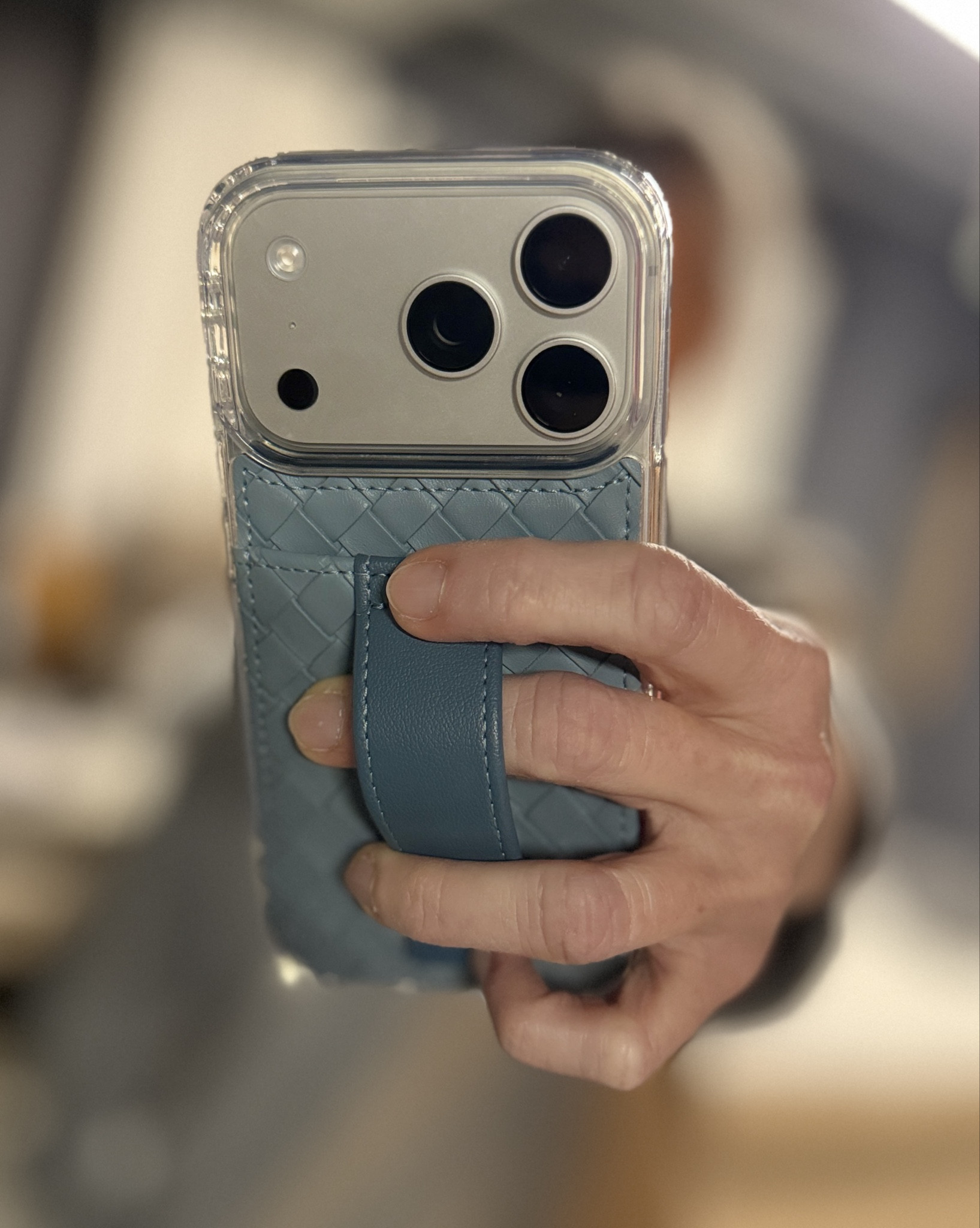 SAVE WITH CODE Nickibthomas on Wallicase.com

I’m obsessed with this blue basket weave Walli case!! 

💙Vegan leather
💙Built in wallet that holds 2 cards
💙Built in finger loop that doubles as a kick stand

Save with code Nickibthomas 

#LTKootd #LTKValentine #LTKdayinmylife