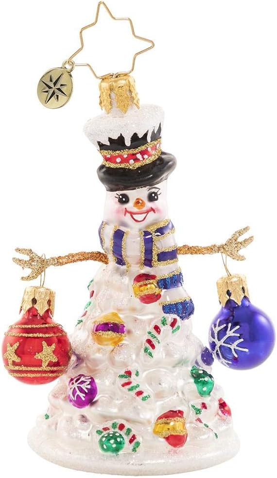 Christopher Radko Hand-Crafted European Glass Christmas Decorative Ornament, Quite A Lively Tree ... | Amazon (US)