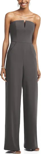 Strapless Crepe Jumpsuit | Nordstrom