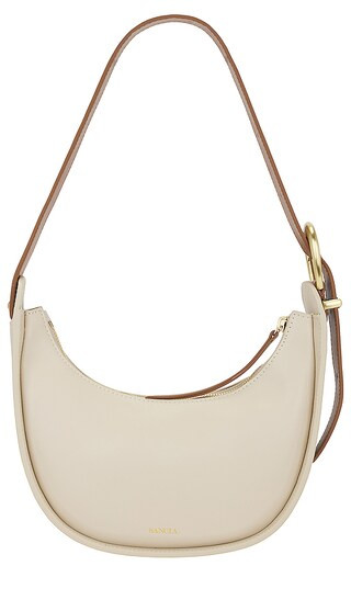 The Yvette Halfmoon Handbag in Tapioca | Revolve Clothing (Global)