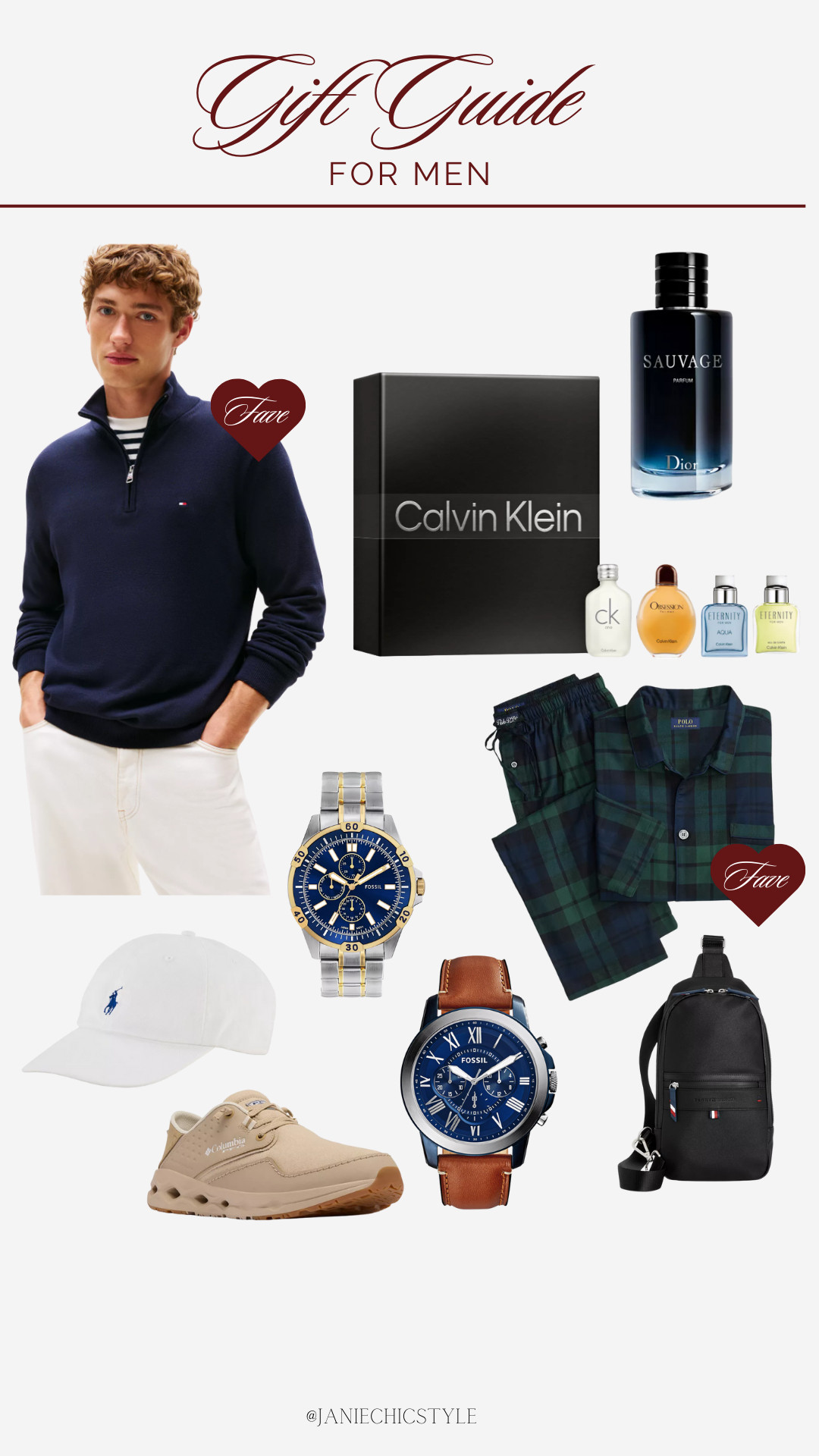 A curated holiday gift guide for men filled with Black Friday must-haves — from classic colognes and cozy essentials to stylish watches, boots, and everyday favorites. Perfect for gifting your dad, husband, boyfriend, or son this season. Everything is linked for easy shopping. Tommy Hilfiger – Calvin Klein – Dior – Polo Ralph Lauren – Fossil – Columbia – Gucci – men’s gifts – Black Friday deals – holiday gift guide – gifts for him – cologne sets – men’s fragrance – sweaters – hoodies – sleepwear – boots – sneakers – backpacks – watches – dad gifts – husband gifts – boyfriend gifts – son gifts – holiday shopping 

 #LTKCyberWeek #LTKGiftGuide #LTKMens