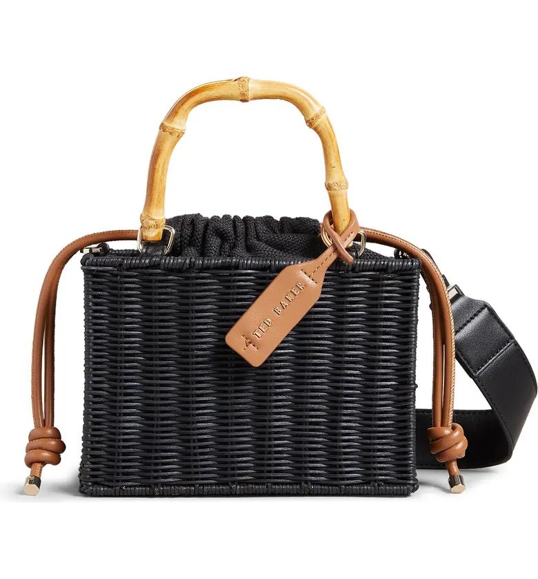 Jaysina Basket Weave Crossbody Bag | Nordstrom